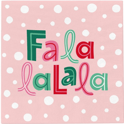 Servietten Falala bunt, 20er Pack