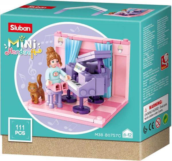 Sluban M38-B0757C - Mini Handcraft - Nachwuchsstudie (111 Teile)