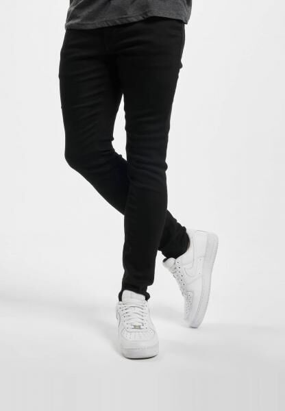 stylische Jack & Jones Herren Jeans Skinny Fit Stretch mit Baumwolle Schwarz