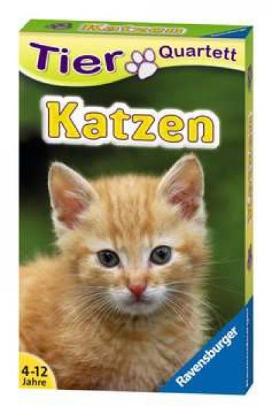 Tier-Quartett - Katzen