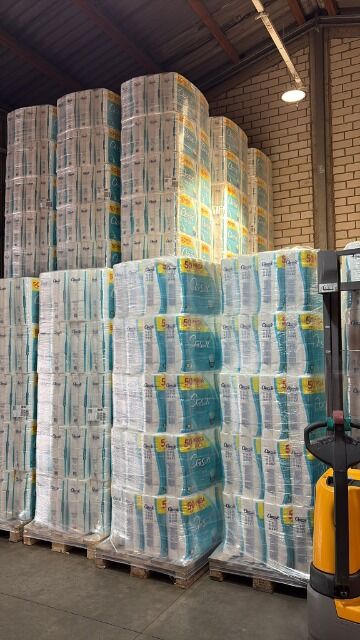 Toilettenpapier 50 Rollen 3- Lagig 100% Zellstoff