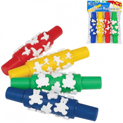 Spring Paint Roller, 21 cm, Set of 4