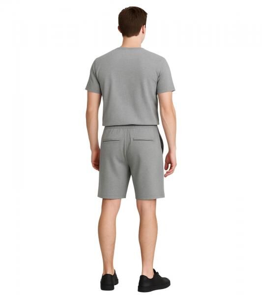 11 PROJECT Palamo Herren Sweat-Bermuda Freizeit Bermuda im Chino-Style 20716141 200275 Grau