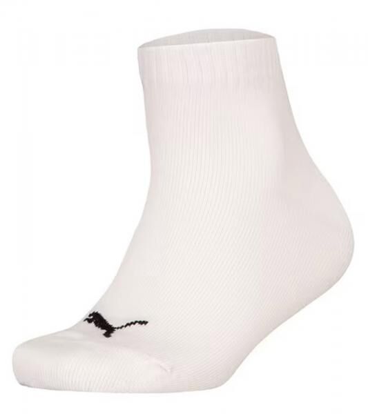 7 Paar PUMA Kids Quarter Baumwoll-Socken M&auml;dchen und Jungen Baumwoll-Str&uuml;mpfe mit flacher Naht 701222092 002 Schwarz/Wei&szlig;/Grau