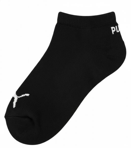 7 Paar PUMA Kids Sneaker Baumwoll-Socken M&auml;dchen und Jungen Baumwoll-Str&uuml;mpfe mit flacher Naht 701222093 001 Schwarz/Wei&szlig;