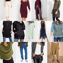 Ab 2,10 €/Stück Bekleidungs-Stock-Mix Kategorie A, 90 % Damenmode, 10 % Herrenmode, Neuware aus deutschen Katalogen, originalverpackt