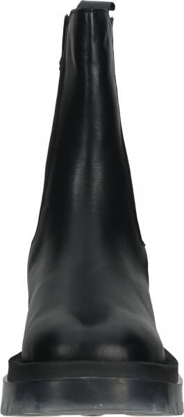 Bequeme LAZAMANI Stiefelette Schlupfschuhe f&uuml;r Damen 67.071 black Schwarz