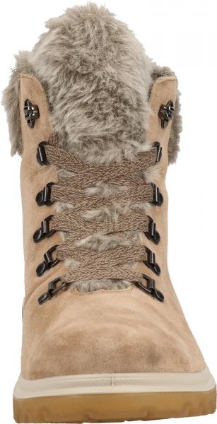 Bequeme Legero Stiefelette Schn&uuml;rschuhe f&uuml;r Damen 2-009662-4500 Beige