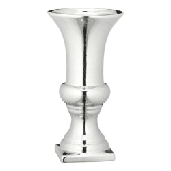 Floor vase, silver, large, approx. 30 cm high