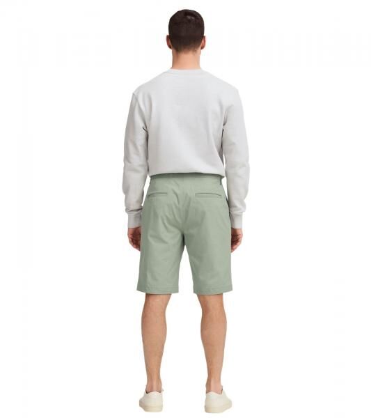 CASUAL FRIDAY Sigge Herren Freizeit-Bermuda Chino-Hose mit Gummibund Baumwoll-Shorts kurze Hose 20505130 185806 Gr&uuml;n