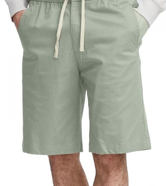 CASUAL FRIDAY Sigge Herren Freizeit-Bermuda Chino-Hose mit Gummibund Baumwoll-Shorts kurze Hose 20505130 185806 Gr&uuml;n