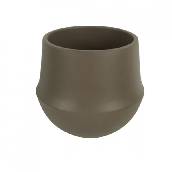 D&M Depot bloempot Fusion donkerbruin 17 cm