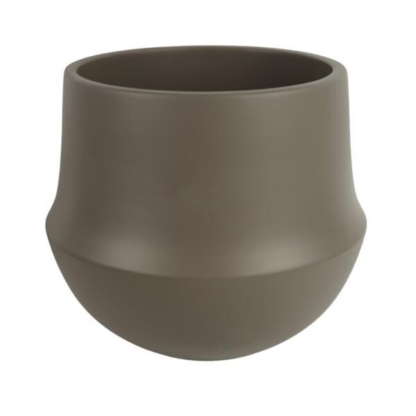 D&M Depot bloempot Fusion donkerbruin 24 cm
