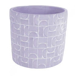D&M Depot Flower Pot, Purple, 17 cm