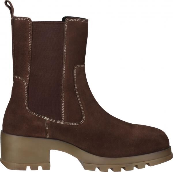 Elegante Kickers Stiefelette Schlupfschuhe f&uuml;r Damen 911550-50 9 Braun