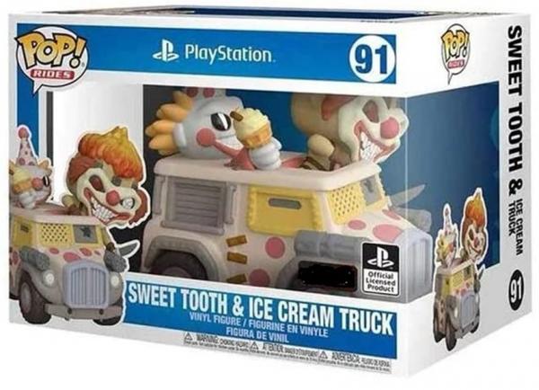 Funko 33878 - Pop! Rides - PlayStation Sweet Tooth & Ice Cream Truck #91