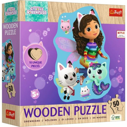 Gabby's Dollhouse - Holz Puzzle Junior 50 Teile