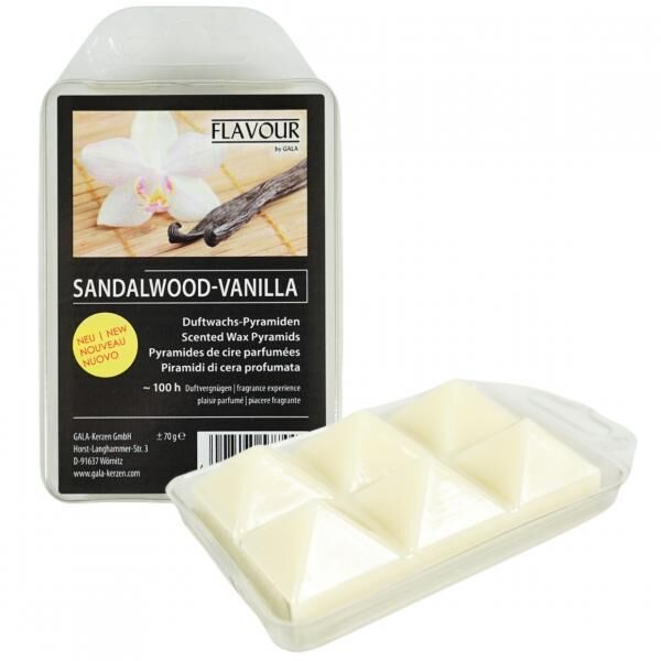 Gala Waxmelts Pyramide Sandelholz/Vanille 6 Stück