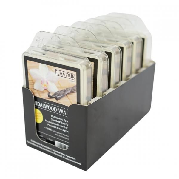Gala Waxmelts Pyramide Sandelholz/Vanille 6 Stück