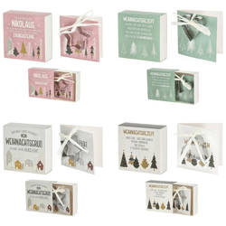 Gift Box with Cookie Cutters, Set of 4