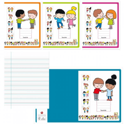Hefte A5, 6-4-6 mm, 36 Seiten, 25 Stück