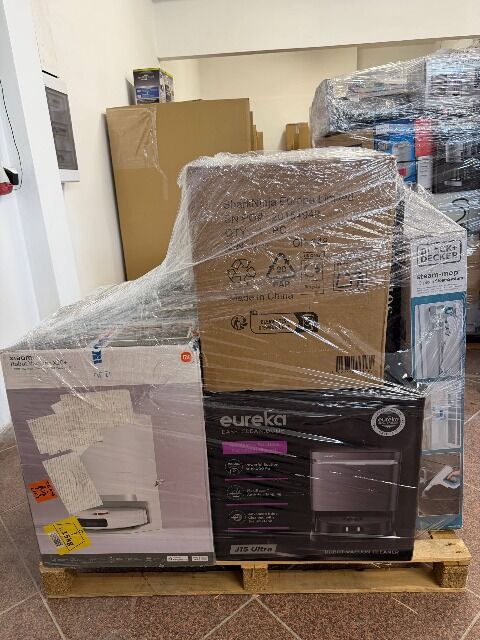 KITCHEN & FLOOR CARE APPLIANCES - AMAZON RETURNS FOR RESALE – 75% BELOW RETAIL – UNTESTED – 12 ITEMS – 69,47€/ITEM - 7,31€/KG - P75817, KF