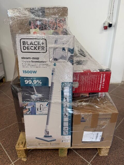 KITCHEN & FLOOR CARE APPLIANCES - AMAZON RETURNS FOR RESALE – 75% BELOW RETAIL – UNTESTED – 12 ITEMS – 69,47€/ITEM - 7,31€/KG - P75817, KF