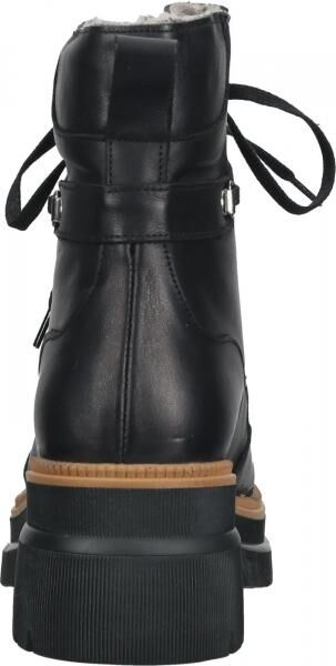 Komfortable ILC Stiefelette Schn&uuml;rschuhe f&uuml;r Damen C46-8940 -01 Schwarz