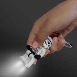 LEGO® Star Wars - Stormtrooper Schlüsselanhänger mit Taschenlampe