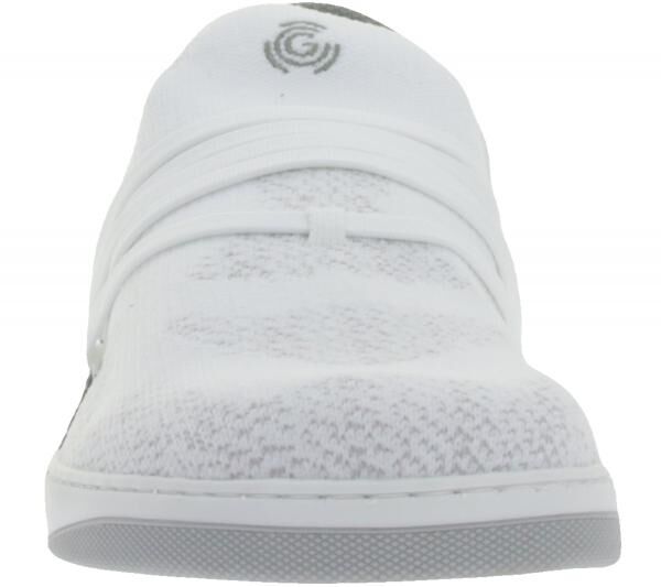 minimalistische GROUNDIES Barfu&szlig;schuhe Osaka Herren Low-Top Sneaker mit TrueSense Sohle Schn&uuml;r-Schuhe GND-280262-02 Wei&szlig;/Grau