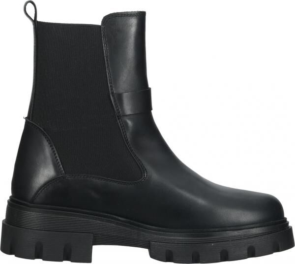Modische SCAPA Stiefelette Schlupfschuhe f&uuml;r Damen 21/6685 900 Schwarz