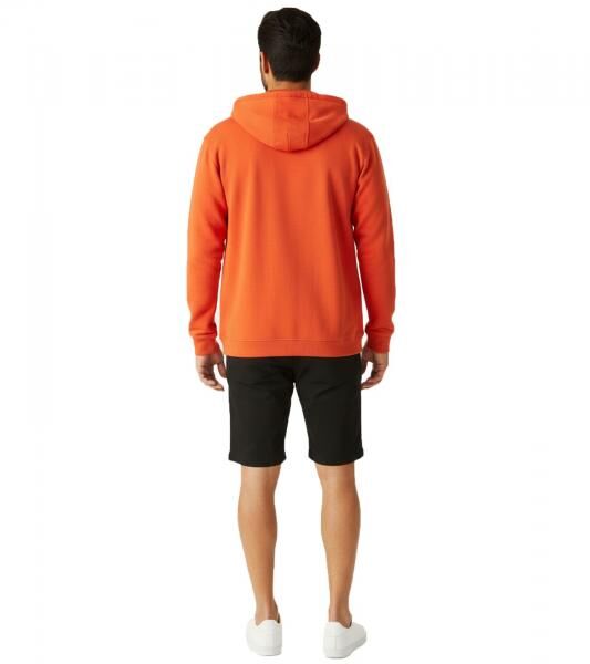 Sustainable REGATTA Shorebay Men's Hooded Sweatshirt Jacket, Cotton Jacket, Sweatshirt Jacket RMA564-33L Orange