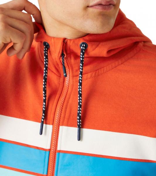 Sustainable REGATTA Shorebay Men's Hooded Sweatshirt Jacket, Cotton Jacket, Sweatshirt Jacket RMA564-33L Orange