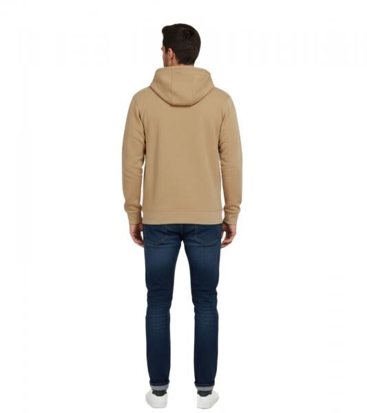 nachhaltige REGATTA Shorebay Herren Sweat-Jacke mit Kapuze Baumwoll-Jacke Sweatshirt-Jacke RMA564-J66 Beige