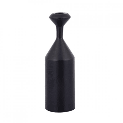 PTMD candlestick Yanou S aluminum black 23 cm