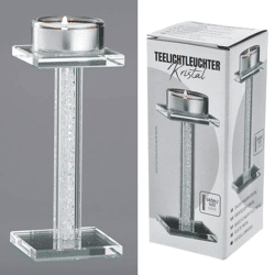Tealight candle Kristal, S approx. 16cm high