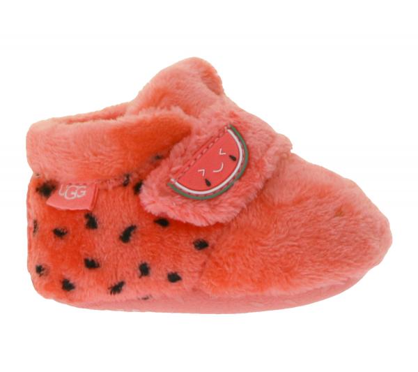 Ugg X Bixbee Baby Children's Slippers with Watermelon Print, First Steps Shoes 1136475I Red