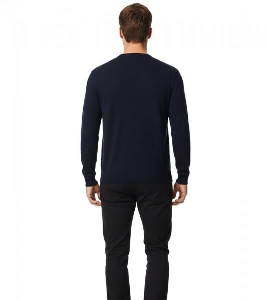 zeitloser REGATTA Kaelen Jersey Sweater Herren Strickpullover Baumwoll-Pulli RMK022-QDL Navy-Blau