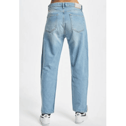 Comfortable 2Y Premium Women's Jeans with Zipper Pockets, Cotton, Blue