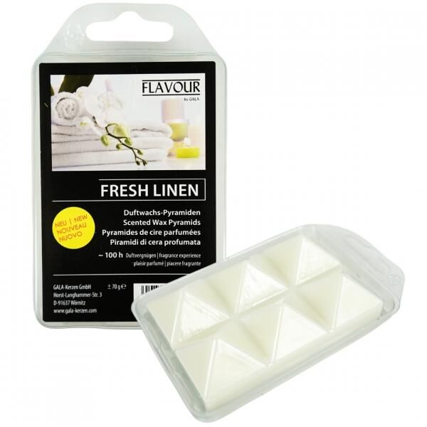 Gala Waxmelts Pyramide Fresh Linen 6 Stück