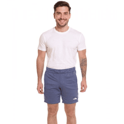 THE NORTH FACE Mountain Athletics Herren Fleece-Shorts sportliche Sommer-Hose mit Eingrifftaschen NF0A82300EA1 Blau