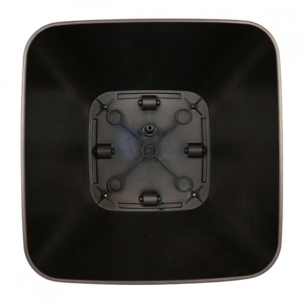 Rollbarer Blumenkasten, dunkelbraun, 44,5 cm