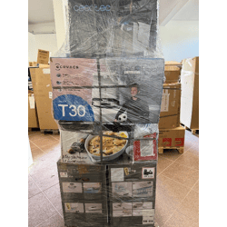 KITCHEN & FLOOR CARE APPLIANCES - AMAZON RETURNS FOR RESALE – 75% BELOW RETAIL – UNTESTED – 18 ITEMS–67,07€/ITEM–6,04€/KG – P75046 91548, KF