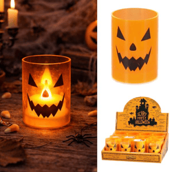 LED Kerze Halloween, ca. 6cmH