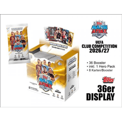 Topps UEFA Champions League Club Competition Match Attax 2026/2027 – 36er DISPLAY
