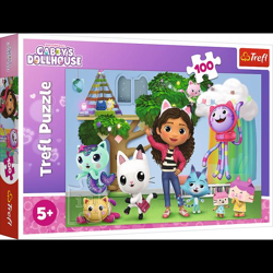 Gabby's Dollhouse - Puzzle 100 Teile