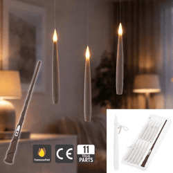 LED Kerze, Magic, schwebend, 11er Set, ca. 15cmH