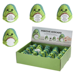 Positive Avocado, Häkelavocado, ca.8cmH