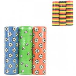 Serpentine soccer and black/yellow/red 4-meter 2 assorted set of 3