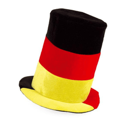 Zylinder Deutschland Fan - Adult Größe 58